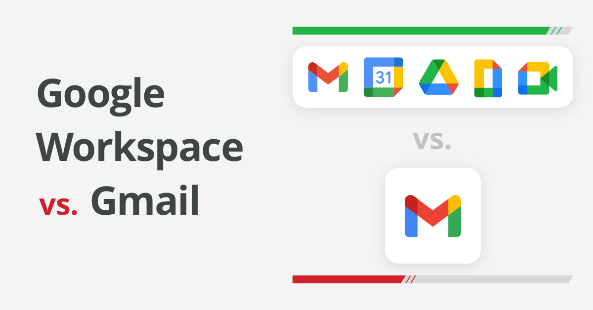 Google Workspace (G Suite) vs Gmail: A Side-by-Side Comparison
