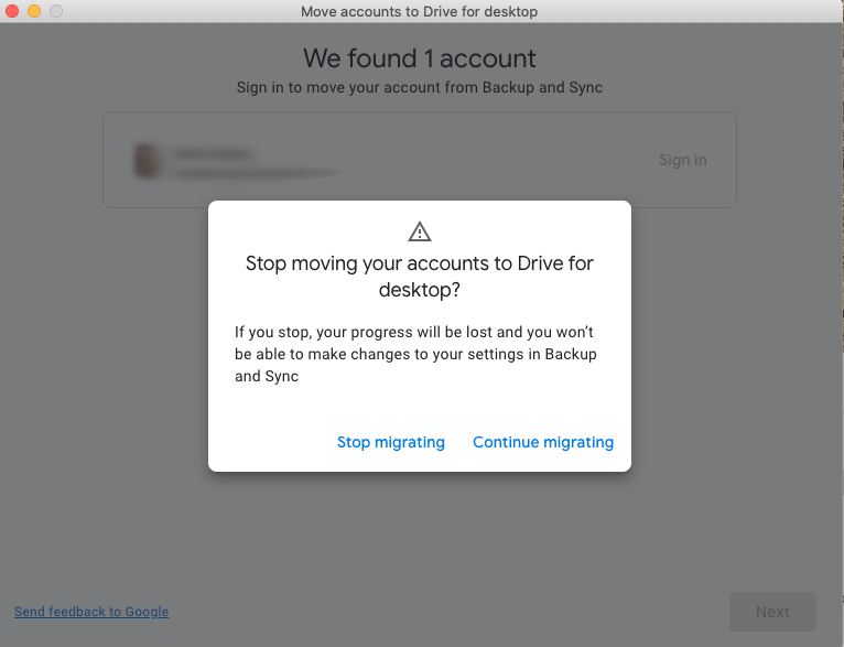 Google Keep Asking Me to Sign In