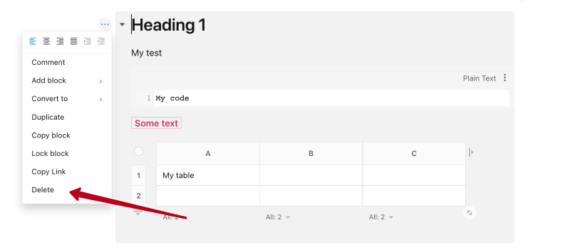 Collapsible Headings Google Docs